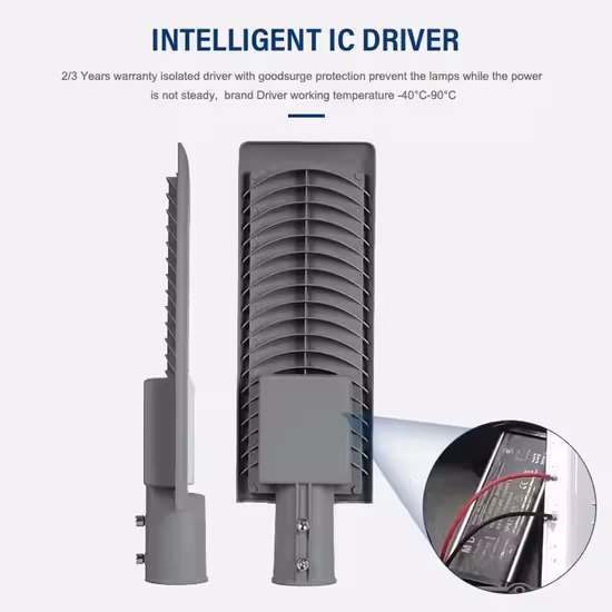 Wholesale Custom Aluminum Outdoor Road Garden Flood Lighting Waterproof IP67 50W 100W 150W 200W All in One Automatic Bifacial LED Solar Street Light