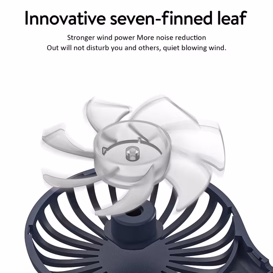 Factory Outlet Hot Sale Powerful Mini Portable Adjustable USB Rechargeable Handheld Fan