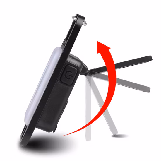 Glodmore2 Mini LED Keychain Light Portable USB Rechargeable Pocket Work Light with Corkscrew Outdoor Camping Fishing Climbing